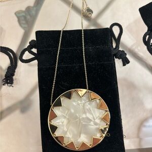 House of Harlow Mother-of-Pearl Starburst Pendant Necklace - Women Jewelry